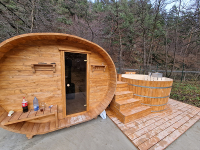 Sauna ovala orizontala - imagine 7