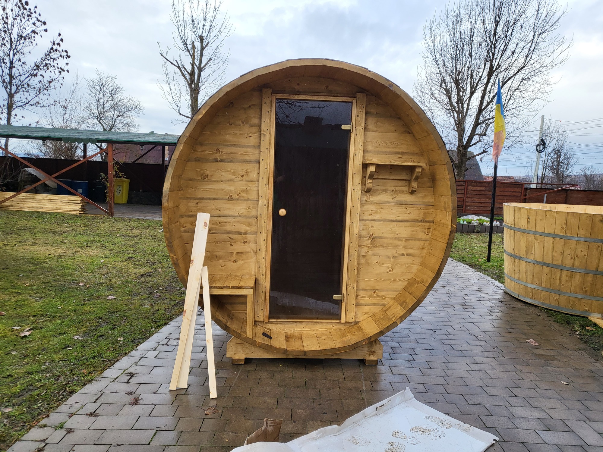 sauna din lemn
