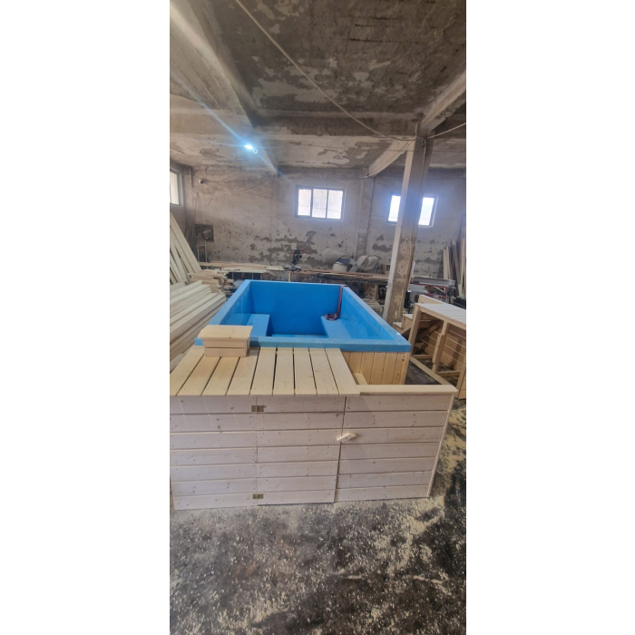 Piscina cu cuva din Polipropilena Cu Podium - imagine 5