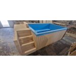 Piscina cu cuva din Polipropilena Cu Podium